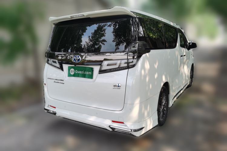 Used Toyota Vellfire 2023 Crown Dual-Engine 2.5L HV Prestige Edition Rear Right 45 Deg