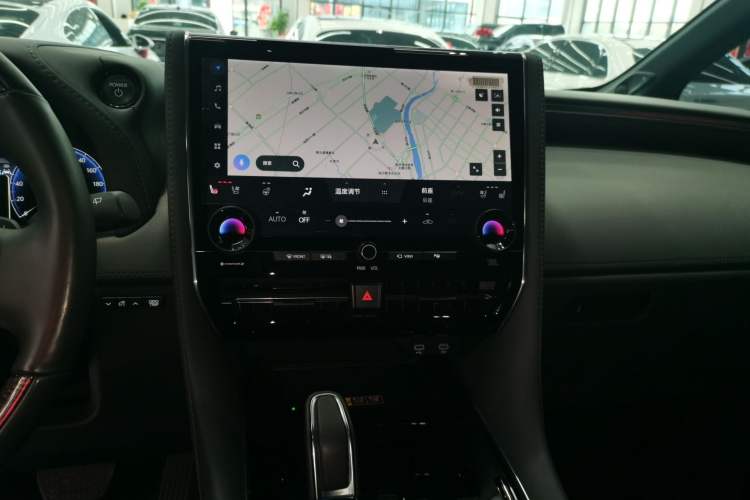 Used Toyota Vellfire 2024 Crown Dual-Engine 2.5L Supreme Executive Edition Audio And AC Panel
