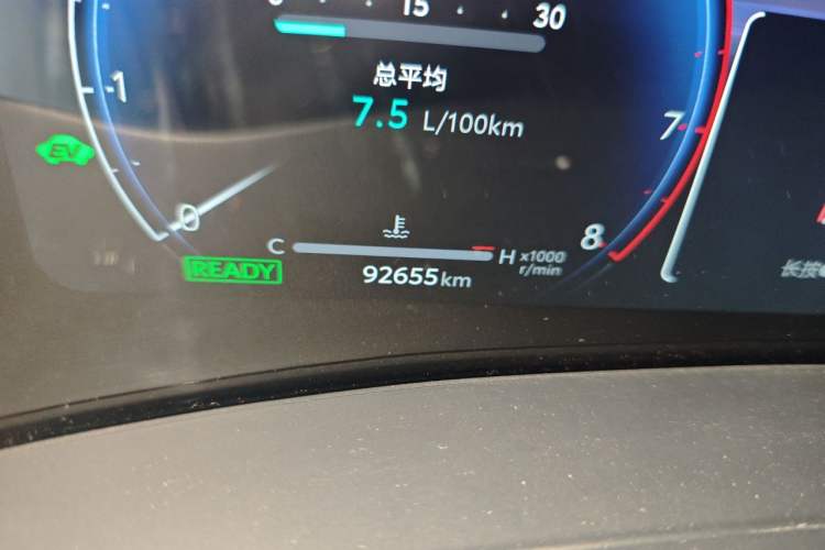 Used Toyota Vellfire 2024 Crown Dual-Engine 2.5L Ultimate Edition Odometer Close Up