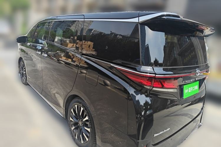 Used Toyota Vellfire 2024 Crown Dual-Engine 2.5L Supreme Executive Edition Rear Left 45 Deg