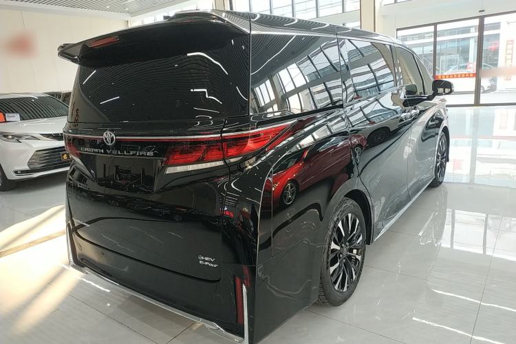 Used Toyota Vellfire 2024 Crown Dual-Engine 2.5L Supreme Executive Edition Rear Right 45 Deg