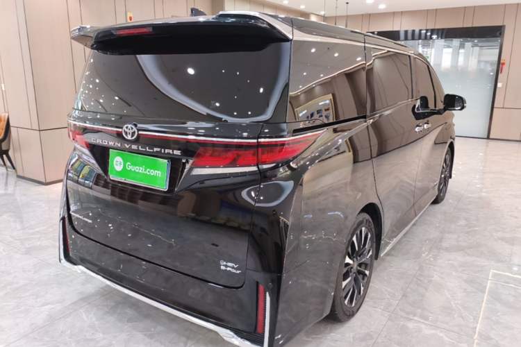 Used Toyota Vellfire 2024 Crown Dual-Engine 2.5L Supreme Executive Edition Rear Right 45 Deg