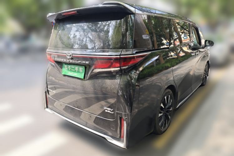 Used Toyota Vellfire 2024 Crown Dual-Engine 2.5L Ultimate Edition Rear Right 45 Deg