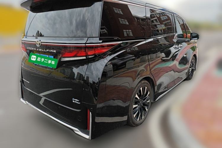Used Toyota Vellfire 2024 Crown Dual-Engine 2.5L Supreme Executive Edition Rear Right 45 Deg