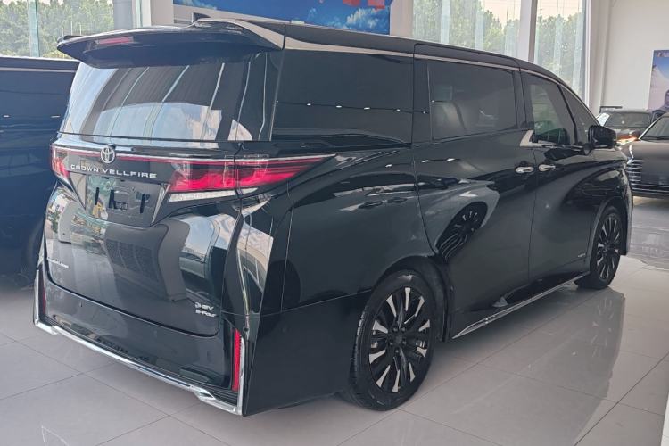 Used Toyota Vellfire 2024 Crown Dual-Engine 2.5L Supreme Executive Edition Rear Right 45 Deg