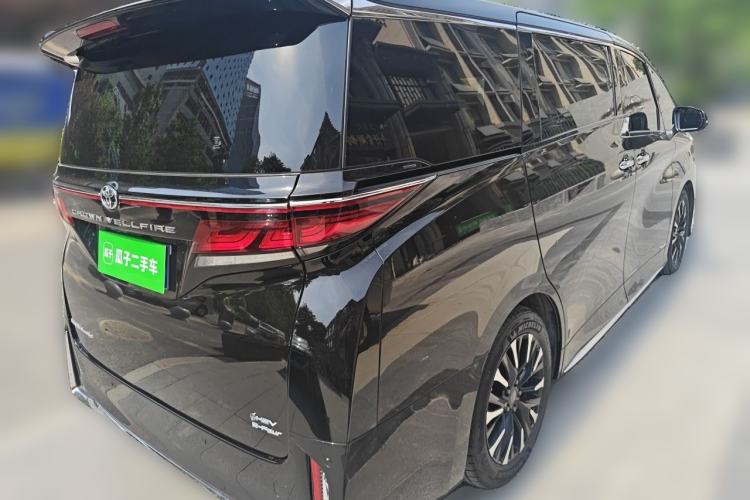 Used Toyota Vellfire 2024 Crown Dual-Engine 2.5L Supreme Executive Edition Rear Right 45 Deg