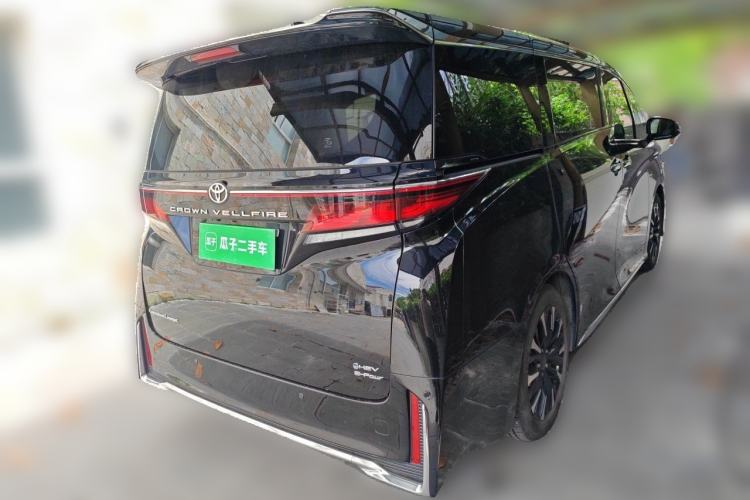 Used Toyota Vellfire 2024 Crown Dual-Engine 2.5L Supreme Executive Edition Rear Right 45 Deg