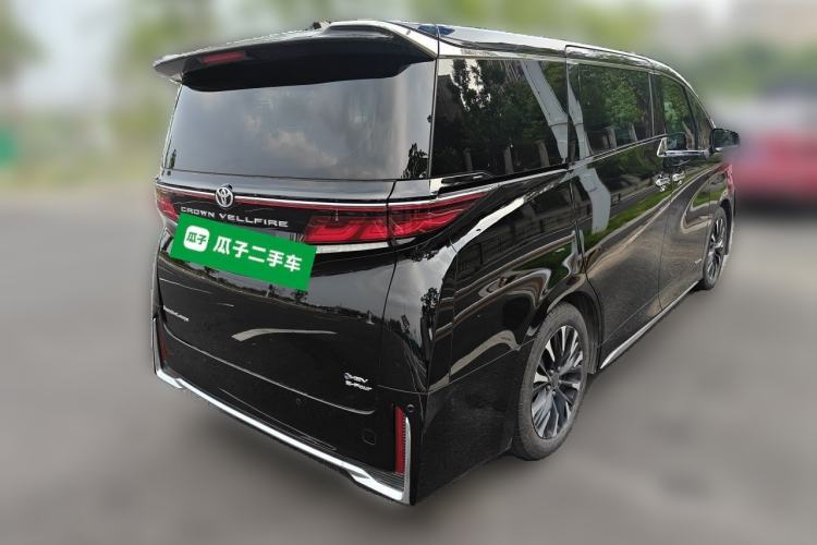 Used Toyota Vellfire 2024 Crown Dual-Engine 2.5L Ultimate Edition Rear Right 45 Deg