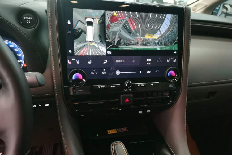 Used Toyota Vellfire 2024 Crown Dual-Engine 2.5L Ultimate Edition Audio And AC Panel
