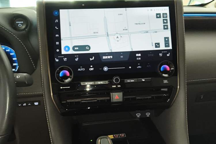 Used Toyota Vellfire 2024 Crown Dual-Engine 2.5L Ultimate Edition Audio And AC Panel
