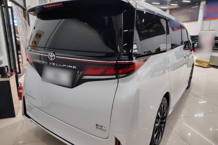 Used Toyota Vellfire 2024 Crown Dual-Engine 2.5L Supreme Executive Edition Rear Right 45 Deg