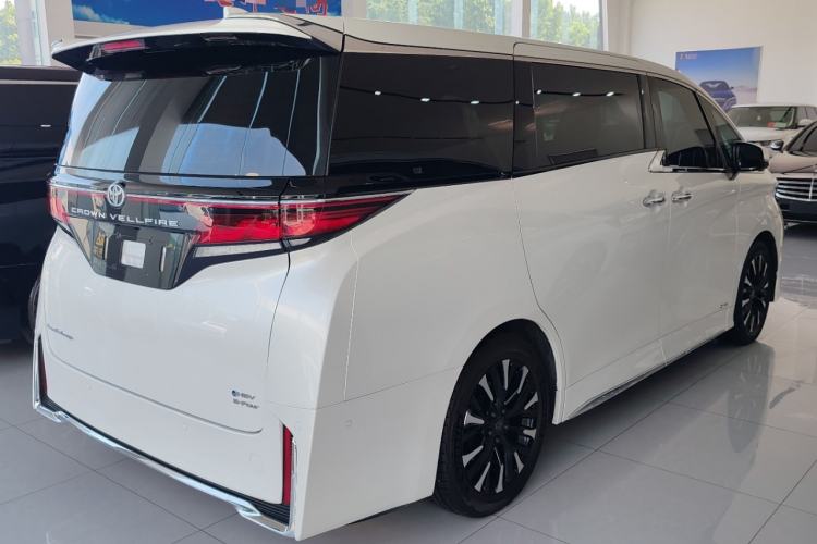 Used Toyota Vellfire 2024 Crown Dual-Engine 2.5L Supreme Executive Edition Rear Right 45 Deg