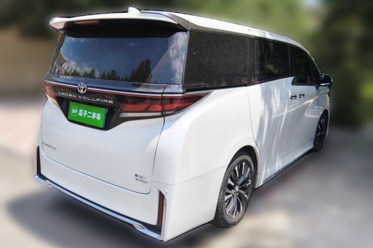Used Toyota Vellfire 2024 Crown Dual-Engine 2.5L Ultimate Edition Rear Right 45 Deg