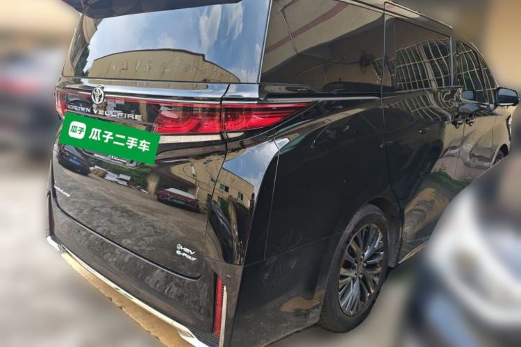 Used Toyota Vellfire 2025 Crown Dual Engine 2.5L Ink Gold Edition Rear Right 45 Deg