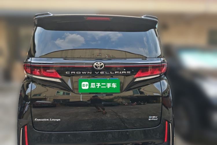 Used Toyota Vellfire 2025 Crown Dual Engine 2.5L Ink Gold Edition Rear