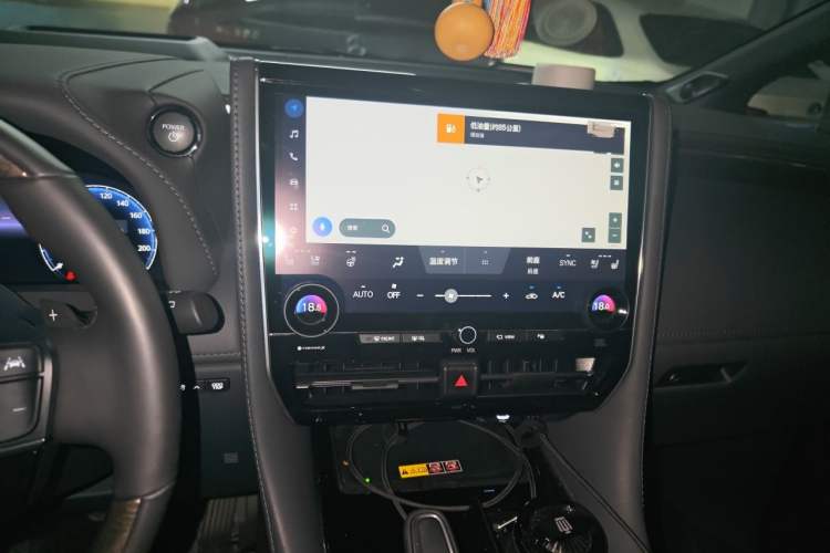 Used Toyota Vellfire 2025 Crown Dual Engine 2.5L Ink Gold Edition Audio And AC Panel