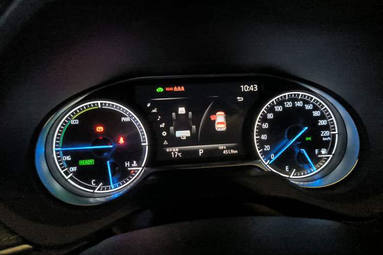 Used Toyota Venza 2022 Dual-Engine 2.5L CVT Two-Wheel Drive Prestige Edition Instrument Cluster