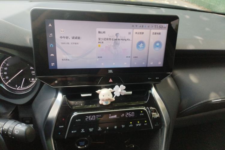 Used Toyota Venza 2022 2.0L CVT Two-Wheel Drive Prestige Edition Audio And AC Panel