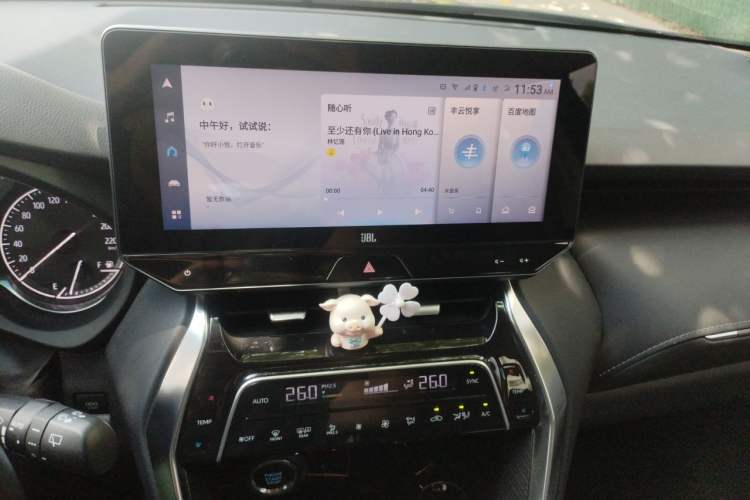 Used Toyota Venza 2022 2.0L CVT Two-Wheel Drive Prestige Edition Audio And AC Panel