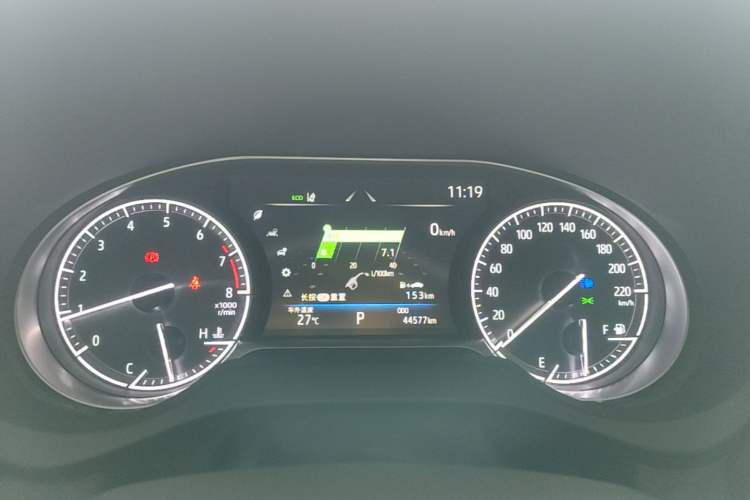 Used Toyota Venza 2022 2.0L CVT Two-Wheel Drive Luxury Edition Instrument Cluster