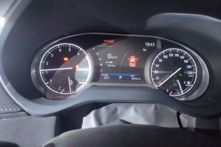 Used Toyota Venza 2022 2.0L CVT Two-Wheel Drive Luxury Edition Instrument Cluster