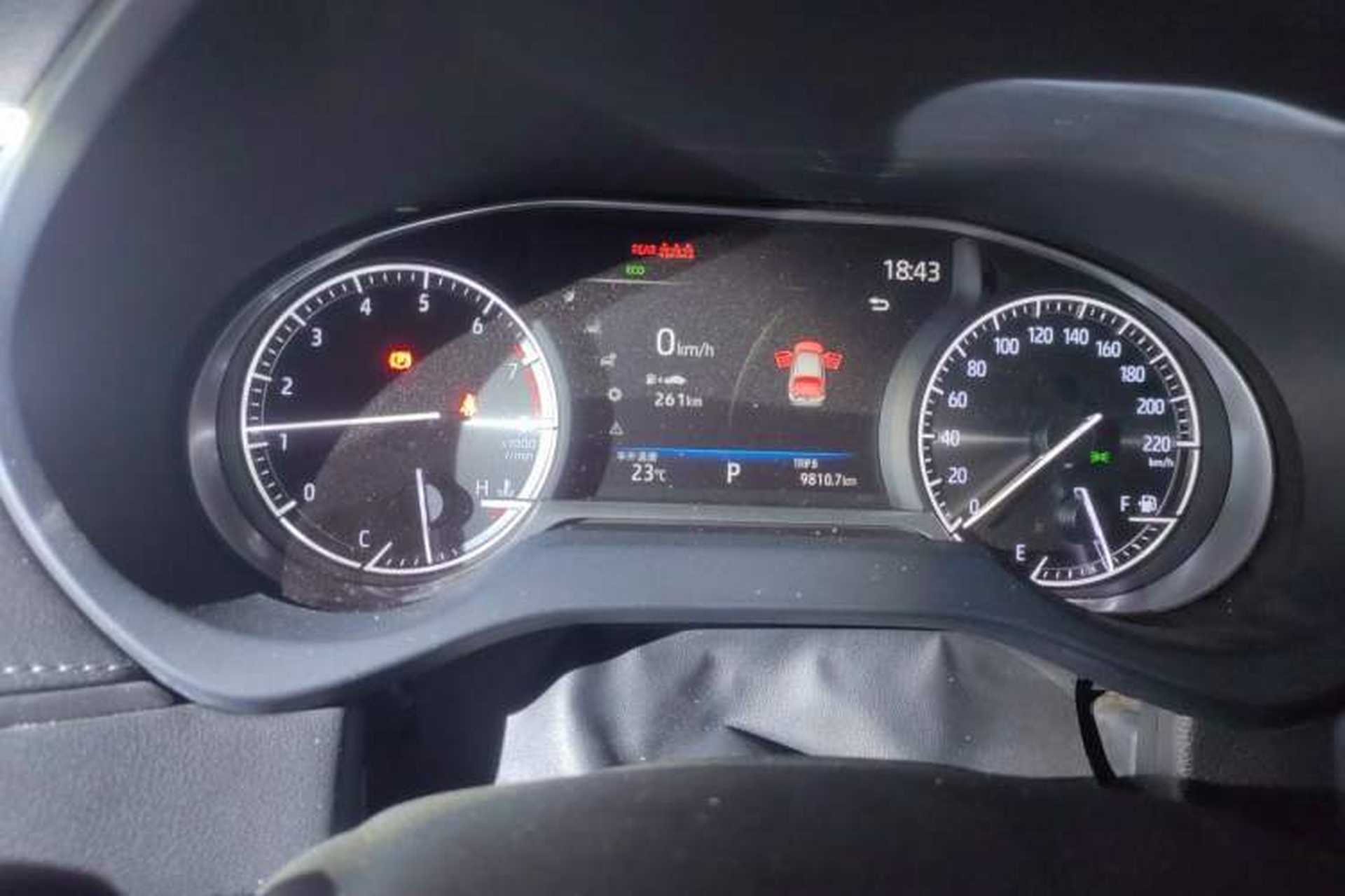 Used Toyota Venza 2022 2.0L CVT Two-Wheel Drive Luxury Edition Instrument Cluster