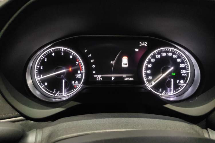 Used Toyota Venza 2022 2.0L CVT Two-Wheel Drive Luxury Edition Instrument Cluster