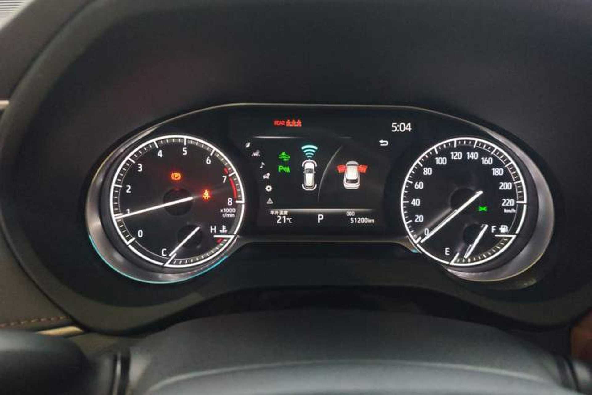 Used Toyota Venza 2022 2.0L CVT Two-Wheel Drive Prestige Edition Instrument Cluster