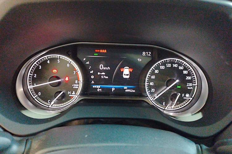 Used Toyota Venza 2022 2.0L CVT Two-Wheel Drive Prestige Edition Instrument Cluster