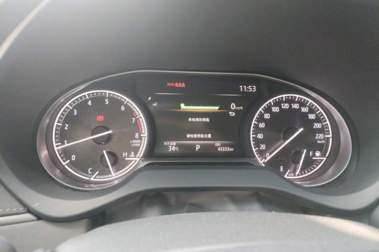 Used Toyota Venza 2022 2.0L CVT Two-Wheel Drive Prestige Edition Instrument Cluster