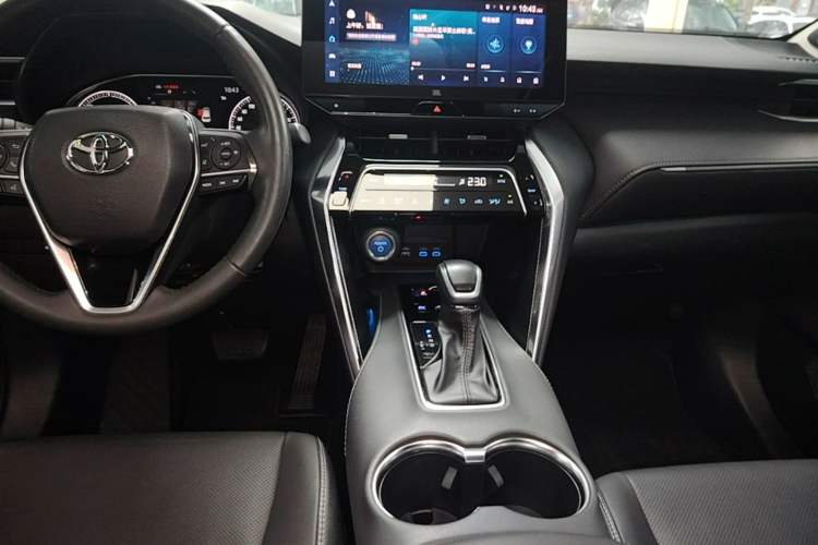 Used Toyota Venza 2022 Dual-Engine 2.5L CVT Two-Wheel Drive Prestige Edition Audio And AC Panel