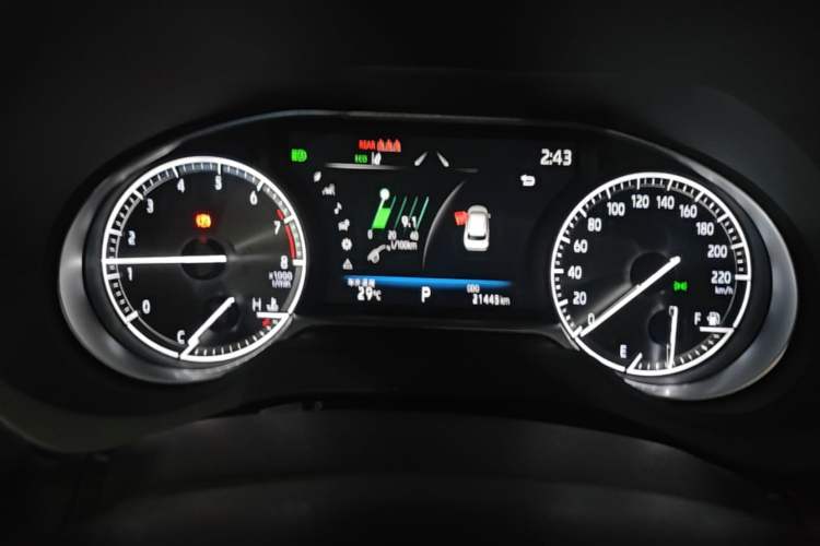Used Toyota Venza 2022 2.0L CVT Two-Wheel Drive Prestige Edition Instrument Cluster