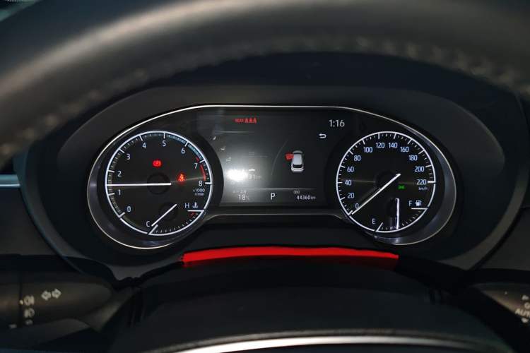 Used Toyota Venza 2022 2.0L CVT Two-Wheel Drive Luxury Edition Instrument Cluster