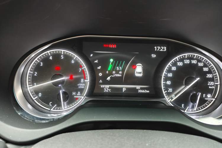 Used Toyota Venza 2022 2.0L CVT Two-Wheel Drive Luxury Edition Instrument Cluster