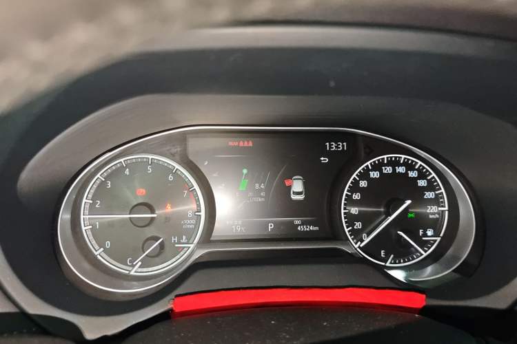 Used Toyota Venza 2022 2.0L CVT Two-Wheel Drive Luxury Edition Instrument Cluster