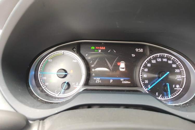 Used Toyota Venza 2022 Dual-Engine 2.5L CVT Two-Wheel Drive Prestige Edition Instrument Cluster