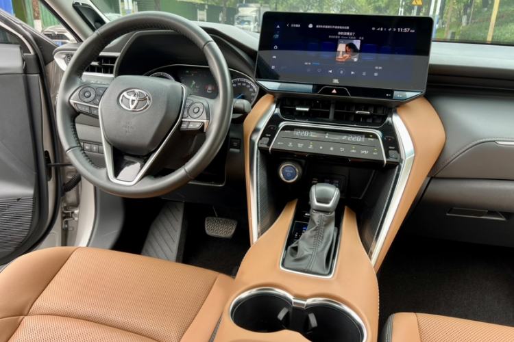 Used Toyota Venza 2022 Dual-Engine 2.5L CVT Two-Wheel Drive Prestige Edition Audio And AC Panel