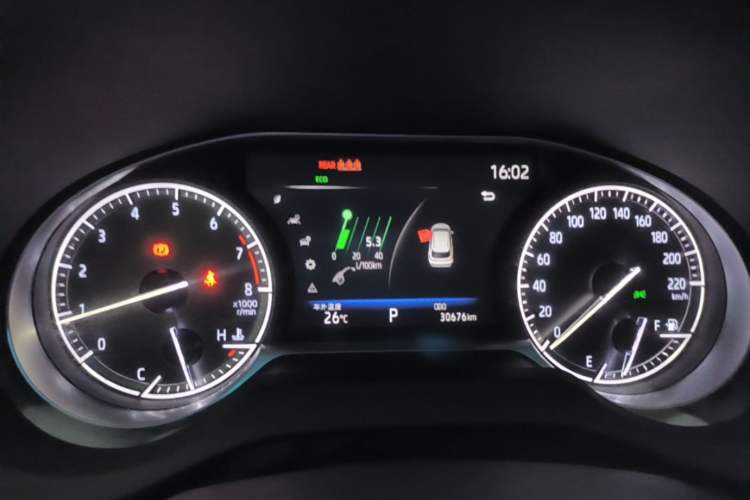 Used Toyota Venza 2022 2.0L CVT Two-Wheel Drive Luxury Edition Instrument Cluster
