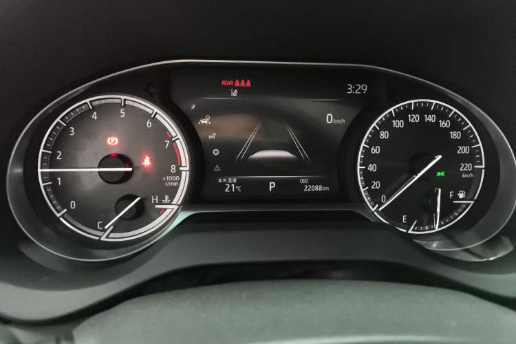 Used Toyota Venza 2022 2.0L CVT Two-Wheel Drive Luxury Edition Instrument Cluster