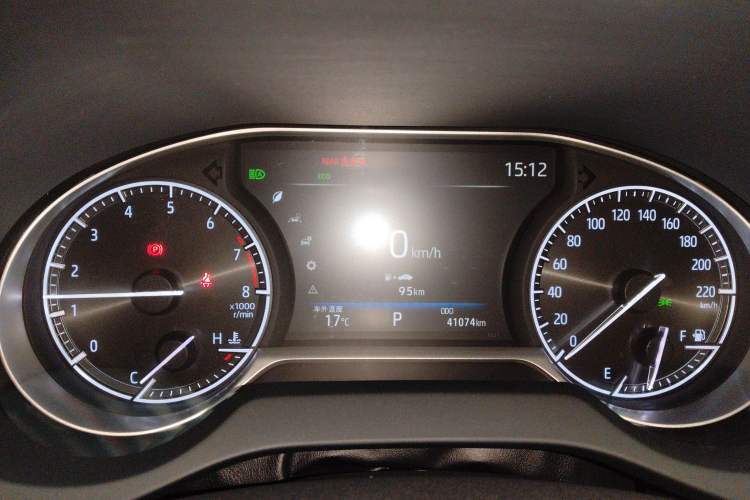 Used Toyota Venza 2022 2.0L CVT Two-Wheel Drive Luxury Edition Instrument Cluster