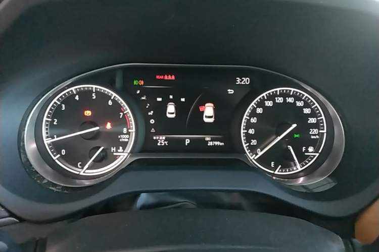 Used Toyota Venza 2022 2.0L CVT Two-Wheel Drive Prestige Edition Instrument Cluster