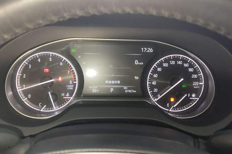 Used Toyota Venza 2022 2.0L CVT Two-Wheel Drive Prestige Edition Instrument Cluster