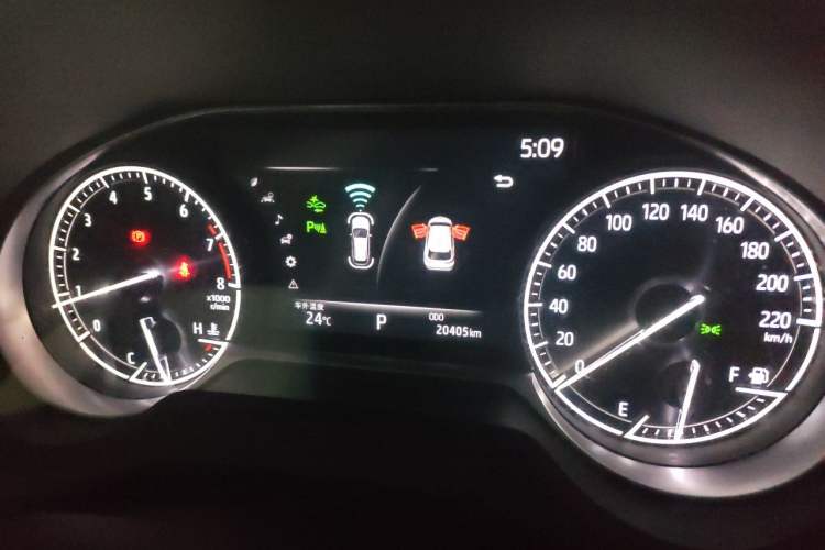 Used Toyota Venza 2022 2.0L CVT Two-Wheel Drive Prestige Edition Instrument Cluster
