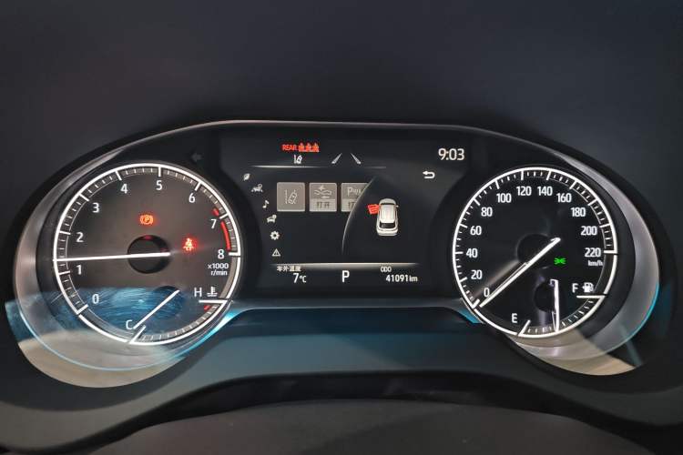 Used Toyota Venza 2022 2.0L CVT Two-Wheel Drive Prestige Edition Instrument Cluster
