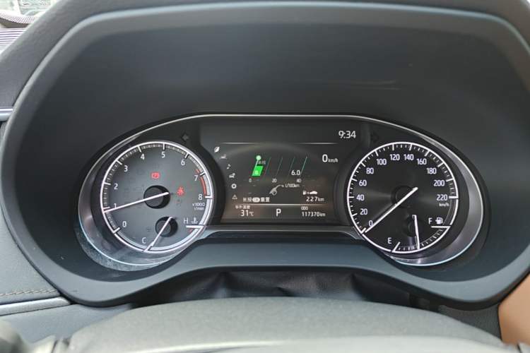 Used Toyota Venza 2022 2.0L CVT Two-Wheel Drive Prestige Edition Instrument Cluster