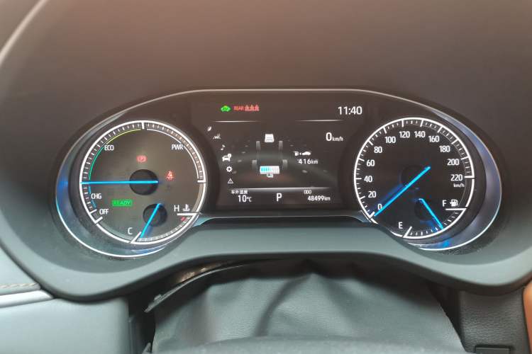 Used Toyota Venza 2022 Dual-Engine 2.5L CVT Two-Wheel Drive Prestige Edition Instrument Cluster