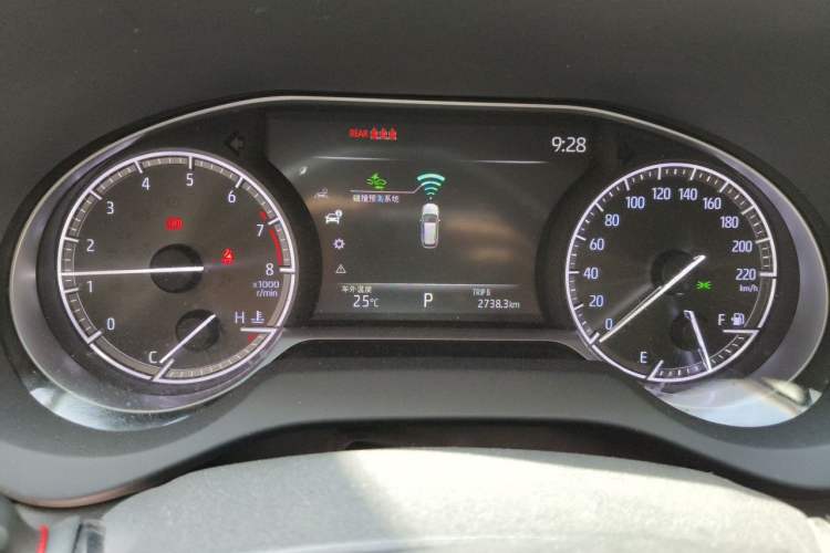 Used Toyota Venza 2022 2.0L CVT Two-Wheel Drive Luxury Edition Instrument Cluster