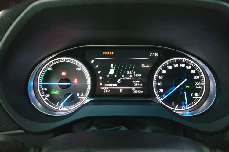 Used Toyota Venza 2022 Dual-Engine 2.5L CVT Two-Wheel Drive Luxury Edition Instrument Cluster