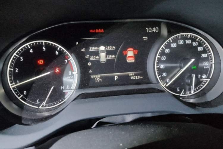 Used Toyota Venza 2022 2.0L CVT Two-Wheel Drive Luxury Edition Instrument Cluster