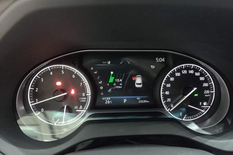 Used Toyota Venza 2023 2.0L CVT Two-Wheel Drive Luxury Edition Instrument Cluster